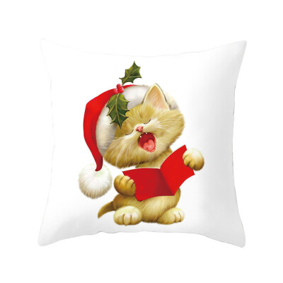 

Tailored Merry Christmas Super Soft Square Throw Pillow Pillow Cover 45x45cm Home Decor