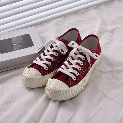 

Siyi Mistery biscuit shoes men canvas shoes men&women shoes 2019 new Korean white shoes women
