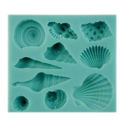 

Diy Shell Starfish Conch Sea Cake Mold Silicone Fondant Decorating Tools Mini Soap Mold Kitchen Cake Chocolate Moulds