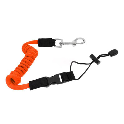 

Universal Paddle Leash Kayak Leash Rod Brand New Fishing Coiled 155cm TPU Boat