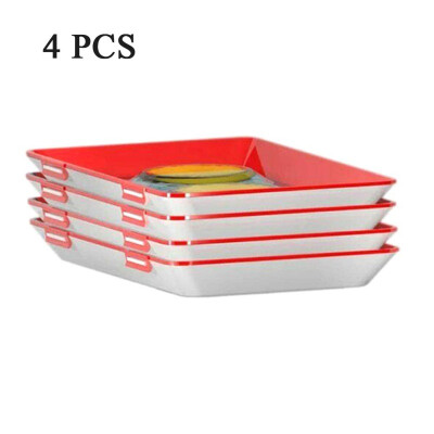 

Clever Tray Creative Food Preservation Tray Kitchen Items Food Storage Container Set Food Fresh Storage Microwave Cover