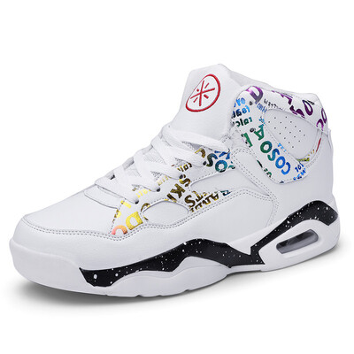 

Basketball shoes mens high-top sneakers mens shock-absorbing cushion non-slip field boots shoes