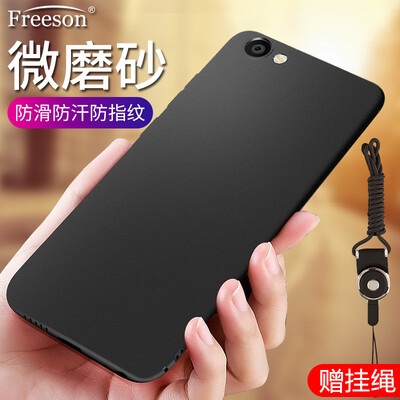 

Freeson vivo Y71 Mobile Shell Cover Lightweight All-inclusive Drop-proof Silicone Case Clear TPU Soft Shell Send Lanyard Transparent