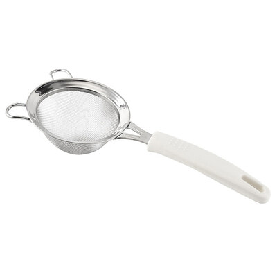 

Kitchen Stainless Steel Handheld Screen Mesh Flour Sieve Oil Strainer Colander
