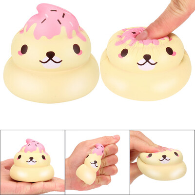 

Gotoamei Exquisite Fun Ice Cream Bear Scented Squishy Slow Rising Stress Reliever Toys