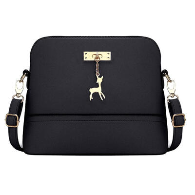 

Women PU Leather Vintage Messenger Bag Shoulder Crossbody Bag Shell Bags
