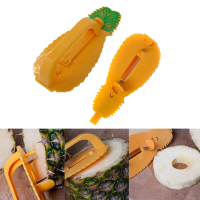 

〖Follure〗Adjustable Any Size Fruit Pineapple Peeler Pineapple Gadget Cutter Kitchen Tool