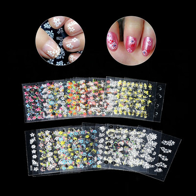 

Greensen 3D Mixed Manicure Decals30 Sheets Mixed Design Nail Art Manicure Tips Polish Stickers Decals Decoration