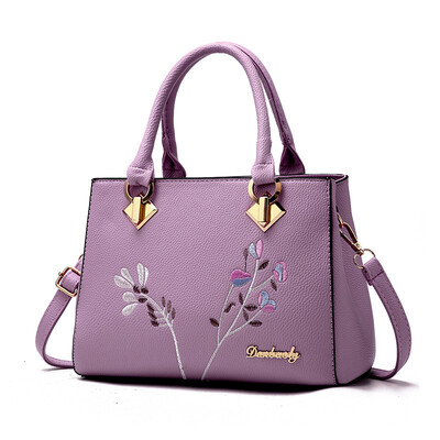 

2018 Messenger Bags Women handbag flower women shoulder bags women pu leather tote bag ladies bags brands totes sac a main S1213
