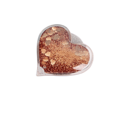 

Quicksand Mobile Phone Holder Bracket Heart Shape 360 Degree Rotation Fashion Phone Holder Grip Stand for iPhone X for Xiaomi