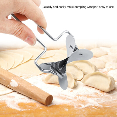 

Greensen Stainless Steel Dumpling Wrapper Dough Cutter Circle Roller Mold Making Tool