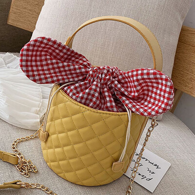 

Summer chic rhombog bag womens bag 2019 new Korean version 100 lap single shoulder slant bag fashion bucket bag