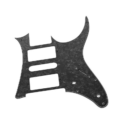 

HSH Electric Guitar Pickguard PVC Pick Guard Scratch for Ibanez g250 Guitar Replacement Yellow Pearl 3 Ply