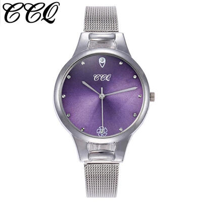 

Women Watches Green Dial Ladies Quartz Wristwatch Luxury Silver Mesh Belt Strap Clock Creative Dress Gift Relogio Feminino