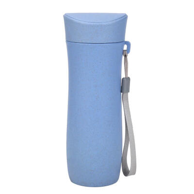 

300mL Wheat Straw Drinking Cup Eco-Friendly Tea Mug Portable Water Bottle