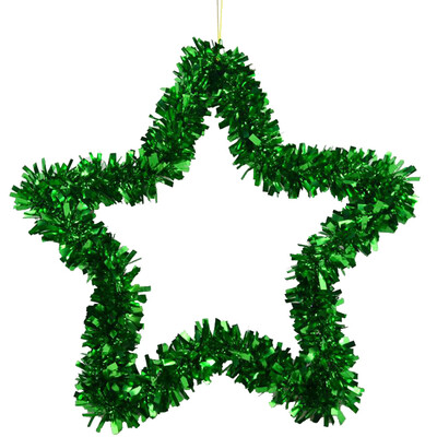 

Tailored Shining Christmas Wreath Ornament Wall Hanging Decorations Pendant Party Festi