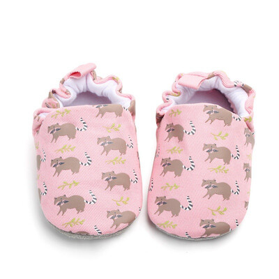 

Cotton cloth Baby Shoes Boys Girls Cartoon Printed First Walkers Spring Autumn