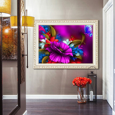 

Toponeto 5D Embroidery Paintings Rhinestone Pasted DIY Diamond Painting Cross Stitch