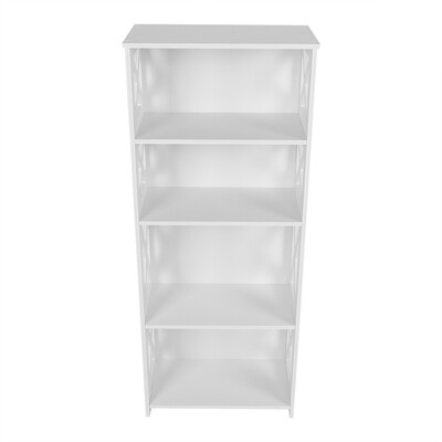 

Greensen 4 Tier Shelf Bookshelf Bookcase Free Standing Toilet Room Storage Display Rack OrganizerStanding Bookshelf
