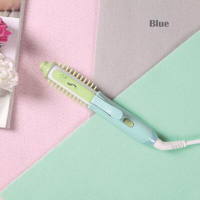 

Portable Mini Hair Curler For Home And Travelling Household Cartoon Curling Iron With Styling Brush