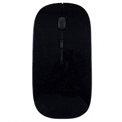 

24GHz Portable Wireless Mouse Silent Button Thin USB Receiver Optical Mice NEW