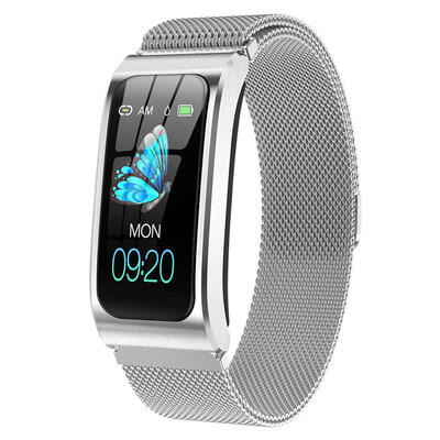 

AK12 Smartband IP68 Waterproof Heart Rate Blood Pressure Monitor Bracelet