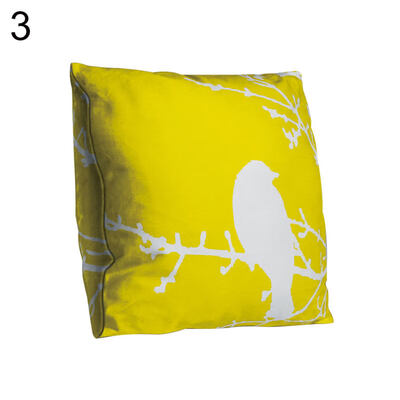 

Stripe Flamingo Square Throw Pillow Protector Case Cushion Cover Sofa Bed Decor
