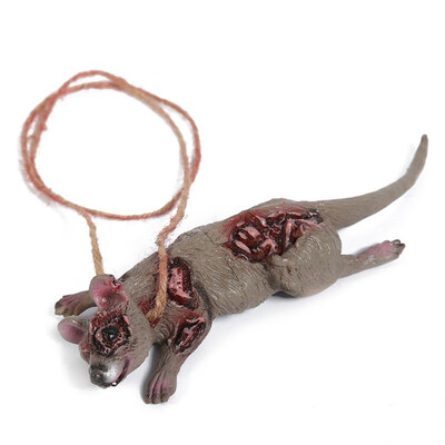 

Fake Pig Head Animal Shape Pendant Necklace Spoof Props Halloween Decoration