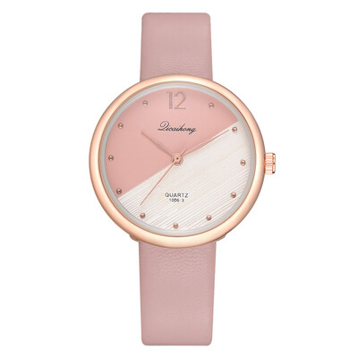 

Fashion trend new ladies quartz watch wish hot candy color student watch
