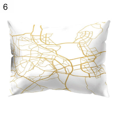 

Multicolor Geometric Pattern Throw Pillow Case Cushion Cover Home Office Decor