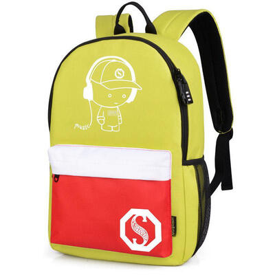 

Anti Theft Laptop Backpacks Student School Bags Mens Luminous Backpack Casual Travel Shoulder Bag Mochilas Feminina
