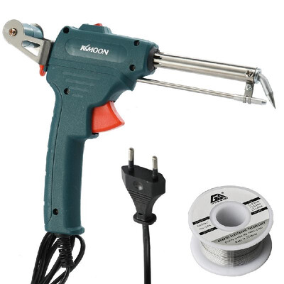 

KKMOON 60W 110V Manual Soldering Machine Household Electric Iron Set Handheld Soldering Iron Rework Station Soldering Tool