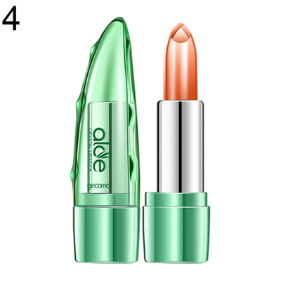 

35g Aloe Vera Gel Jelly Lip Cream Balm Moisturizer Color Changing Lipstick