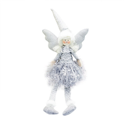 

Siaonvr Christmas Angel Doll Christmas Long Feet Doll Decoration Home Party Ornament