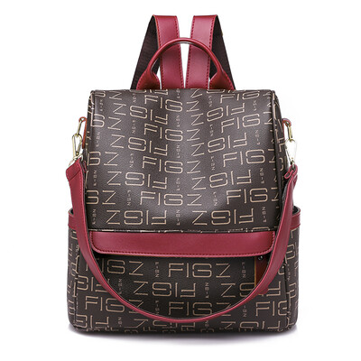 

Summer Dual-purpose Waterproof Shoulder Bag Women Korean Edition Chao Large-capacity Leisure Bag Womens Bag Oil-proof Backpack Wo