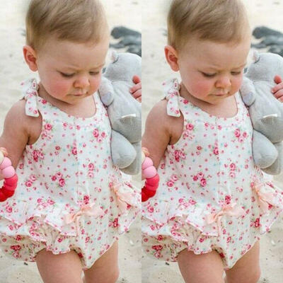 

Newborn Infant Baby Girls Romper Jumpsuit Bodysuit Outfits Sunsuit Clothes Set