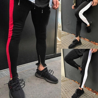 

Gym Men Sports Pants Trousers Hip Hop Jogging Joggers Sweatpants Jogger Pants US