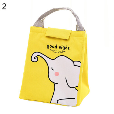 

Portable Thickened Handled Heat Insulated Bag Lunch Box Tote Picnic Bento Pouch