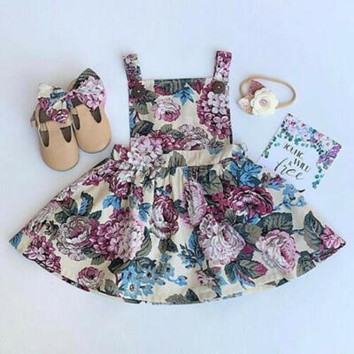 

AU Newborn Baby Girl Romper Top Jumpsuit Tutu Skirt Headband Outfits Clothes Set
