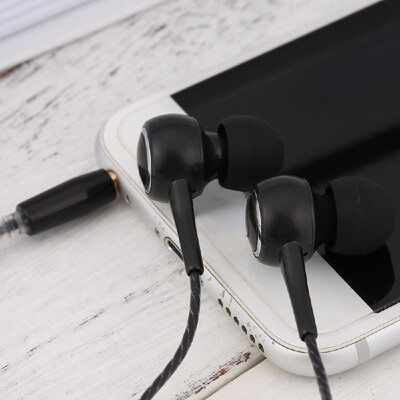 

35mm Wired Headphone In-Ear Headset Stereo Music Earphone Earpiece In-line Control Hands-free with Microphone for Smartphones Tab