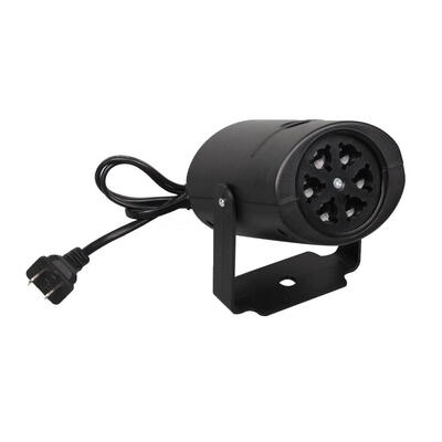 

Moving Sparkling LED Snowflake Landscape Laser Projector wall Lamp Xmas