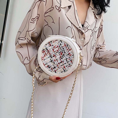 

Bag 2019 new wave fashion chain bag summer small fresh slung small bag wild ins net red shoulder bag