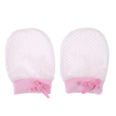 

1 Pair Cute Baby Anti Scratching Gloves Protection Face Soft Newborn Mitten