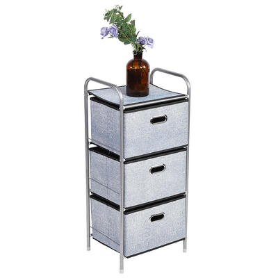 

3 Tier Fabric Storage Drawers Shelf Wardrobe Closet Organizer Collection for Home Bedroom Fabric Drawers Storage Shelf Drawers
