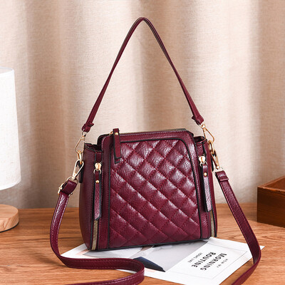 

Fashion handbag 2019 spring cool simple shoulder bag casual handbag retro diagonal saddle bag