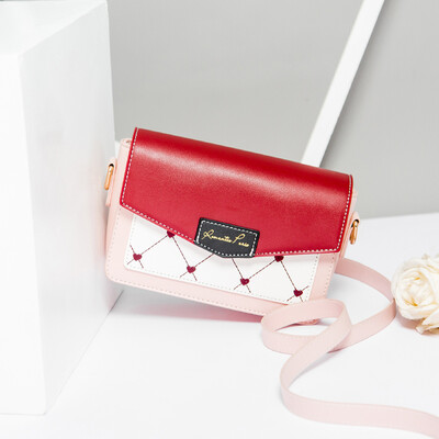 

Ins Super Fire Girls Upstream Korean Single Shoulder Messenger Bag Fashion Joker Student Leaning