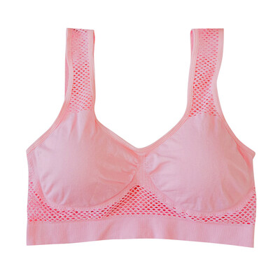 

Toponeto Ladies Seamless Sports Yoga Bras-Anti-sagging Sports Padded Push up Sleep Bra
