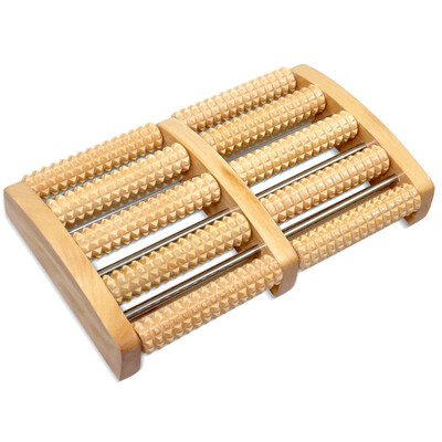 

Green Di Foot Massager Wooden Roller Legs Massager Foot Massage Wheel Wooden Foot Meridian Foot Massager LD2008