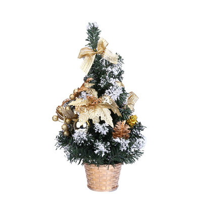 

〖Follure〗Mini Christmas Tree Ornament Desk Table Festival Xmas Party Decor Gifts 40cm