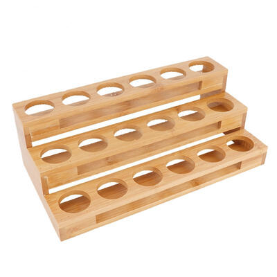 

Greensen Essential Oil Bottle Display Stand 30ml Display Stand Multi-Step Ladder Sorting Storage Box